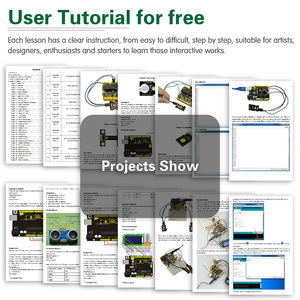 Keyestudi-Kit de iniciación de Sensor 48 en 1, alta calidad, para proyectos Arduino DIY (48 Uds. Sensores)