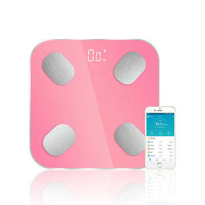Báscula analizadora de grasa corporal digital al por mayor, pantalla LCD, báscula de peso humano con capacidad máxima de 180kg, alimentada por batería - Product Image 1