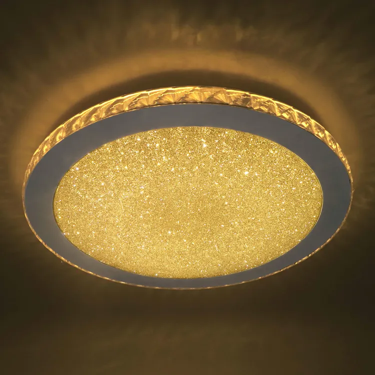 60w CCT & בהירות dimmable גביש כרום כיסוי חדר תפאורה השעיה אורות luminaire לילדים חדר אור