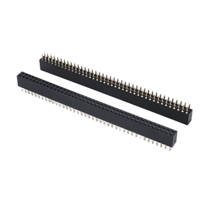 Single Row 1*<strong>40Pin</strong> 2.54mm Female Round Pin <strong>Header</strong> for PCB Applications with 40P Pins - Product Image 5