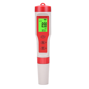 דיגיטלי PH/TDS/EC/ מלח/TEMP מד בודק מדחום עט טוהר מים PPM מסנן הידרופוני עבור צג מים לבריכת אקווריום
