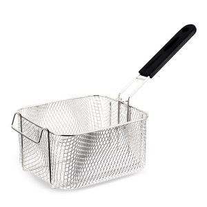 RAF Thickened Stainless Steel Big Capacity 5.5L High Quality Single Stainless-Steel Basket Electric Deep Fryer