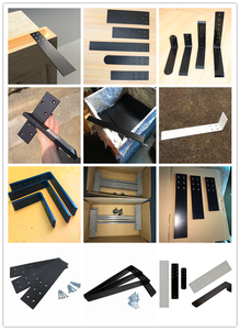 Hidden Countertop Bracket Knee Wall <strong>Support</strong> Bracket Heavy Duty Floating Bracket Metal - Product Image 4