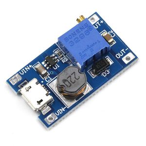 MT3608 2A DC-DC Booster Power Module 3-5V to 5V/9V/12V/24V Development Boards Kit with Other ICS Chip Power Applications - Product Image 1