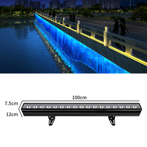 18x5W 18x10W <strong>LED</strong> 3in1 4in1 Pixel Light RGB DMX Control Wall Washer Matrix Light - Product Image 4
