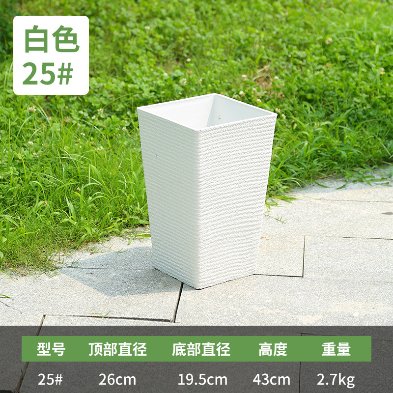 Quartz blanc 25# Avec des trous en bas