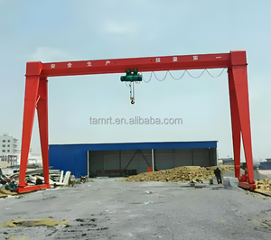 Grúa pórtico de un solo haz de 50 toneladas y 80 toneladas para cargar y descargar carga a granel en patio al aire libre - Product Image 3