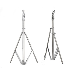 多機能ライトスタンドクッション付きシニアスタンドレベリングレッグステンレス鋼ライトスタンド - Product Image 1