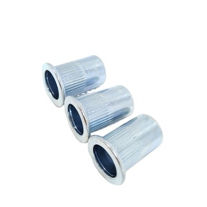 High Quality of M4 Steel Round Knurled Body Open Type Reduce Small CSK Head <strong>Rivet</strong> <strong>Nuts</strong>