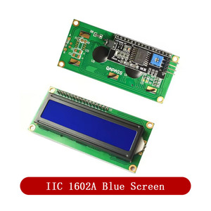 LCD1602 LCD 1602 2004 12864 Módulo Pantalla verde azul 16x2 20X4 Módulo de pantalla LCD de caracteres Controlador HD44780 Luz negra azul - Product Image 5