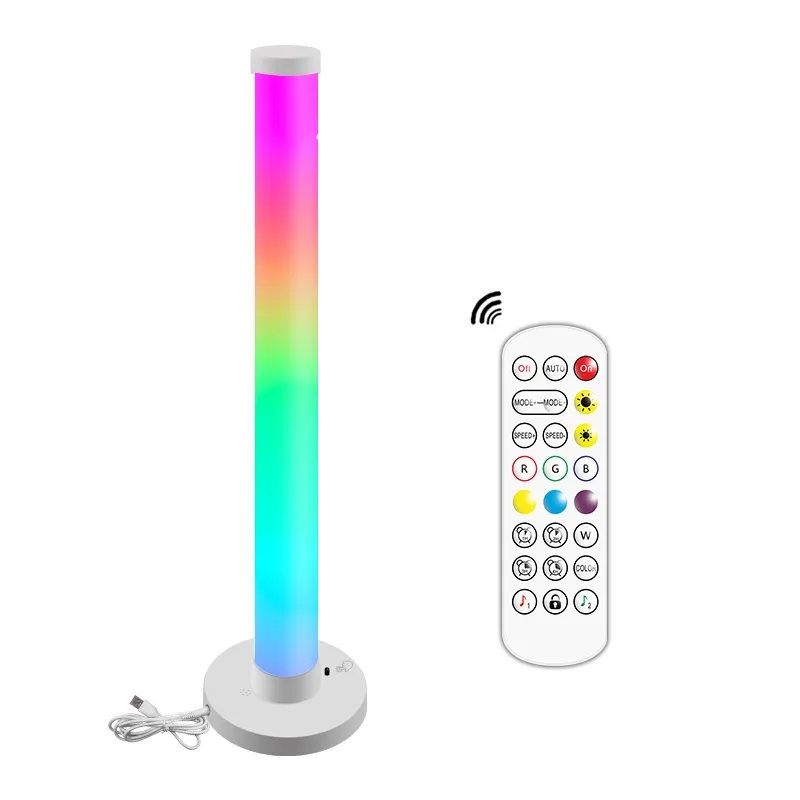 Smart lampada da terra RGB di alta qualità DC 5V Bluetooth per camera da letto comodino atmosfera soggiorno illuminazione interna