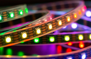 12 В WS2815 адресуемые RGB пиксельные светодиодные полосы света 4 контакта индивидуально RGBIC программируемый DMX SMD Smart 5050 пикселей RGB светодиодные полосы - Product Image 3