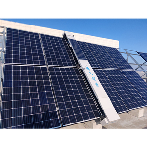 Robot Pv Module Cleaner Auto Machine attrezzatura per la pulizia del pannello solare per il tetto commerciale Off-grid
