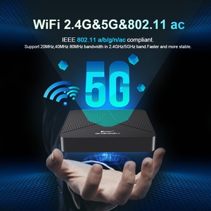 2025 en yeni Tv98 Android Tv kutusu ses uzaktan kumanda BT5.0 2.4g çift Wifi 4K medya oynatıcı Set-top Box - Product Image 3