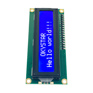 LCD1602 1602 Modul Blauer Bildschirm 16x2 Zeichen LCD-Anzeige modul - Product Image 3