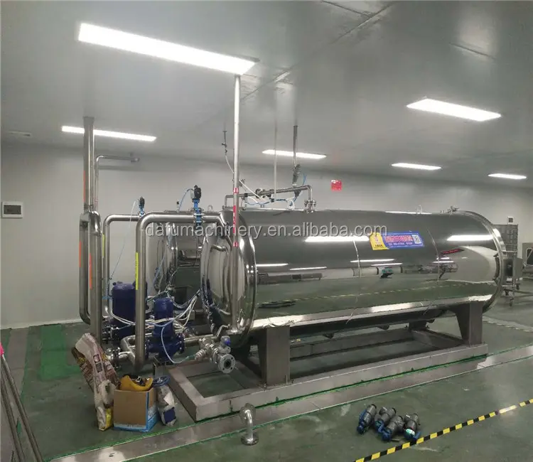 S304 Food Sterilizer with Customized Inner Diameter and Effective Length