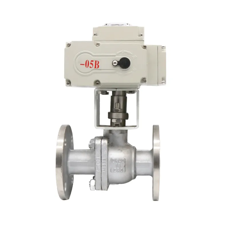 Wholesale Dn50 2 Inch 110v 220v Electric Drive Urgently Carbon Steel 304 Cf8 Electric 2 Way Flange Ball Valve