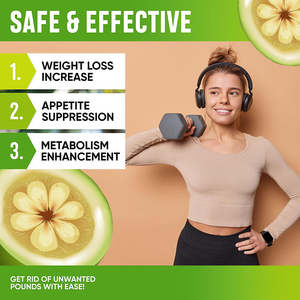 ยาระงับความอยากอาหารยาเสริมอาหารออแกนิก Garcinia cambogia อาหารเสริมลดน้ำหนักสำหรับผู้ใหญ่ฉลากส่วนตัว - Product Image 6