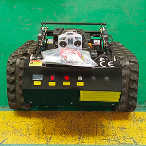 芝刈り幅550mm安い芝刈りロボットクローラー車輪付きリモートコントロール芝刈り機CE EPA証明書付きロボットリモコン - Product Image 6