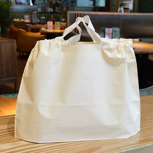 Colorful Custom EVA <strong>Packing</strong> Drawstring Bag with <strong>String</strong> for Supermarket Shopping Printing logo Portable <strong>Plastic</strong> Jewelry Bag - Product Image 4
