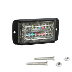 26 flaş desenleri ile yüksek kalite fabrika kaynağı yüksek güç çift renk led strobe grille işıklar yüzey montaj mangal lambası - Product Image 6