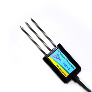 Humedad del suelo de bajo costo, EC, sensor de temperatura, humedad del suelo, conductividad de la temperatura del suelo, interfaz de registro de datos, 1/K, 1/2 - Product Image 1