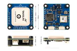 MATEK M10-L4-3100 arudpilots AP_PERIPH dronecan барометр GNSS компас GPS модуль для квадрокоптера с дистанционным управлением самолет - Product Image 3