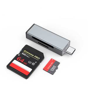 Cantell nuovo Design 2-in-1 Multi-funzione USB Type-C SD TF lettore di schede Multi-tipo lettore di schede TF - Product Image 1