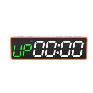 Accessori per esercizi elettronici per la casa da 6 cifre orologio a LED Crossfit orologio da palestra Timer con pulsanti cronometro - Product Image 2