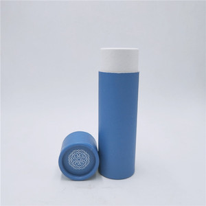 10ml 20ml 30ml 50ml 100ml Cosmetic Packaging Recycled Kraft <strong>Cardboard</strong> White Brown Black Paper <strong>Tube</strong> for Bottle - Product Image 6