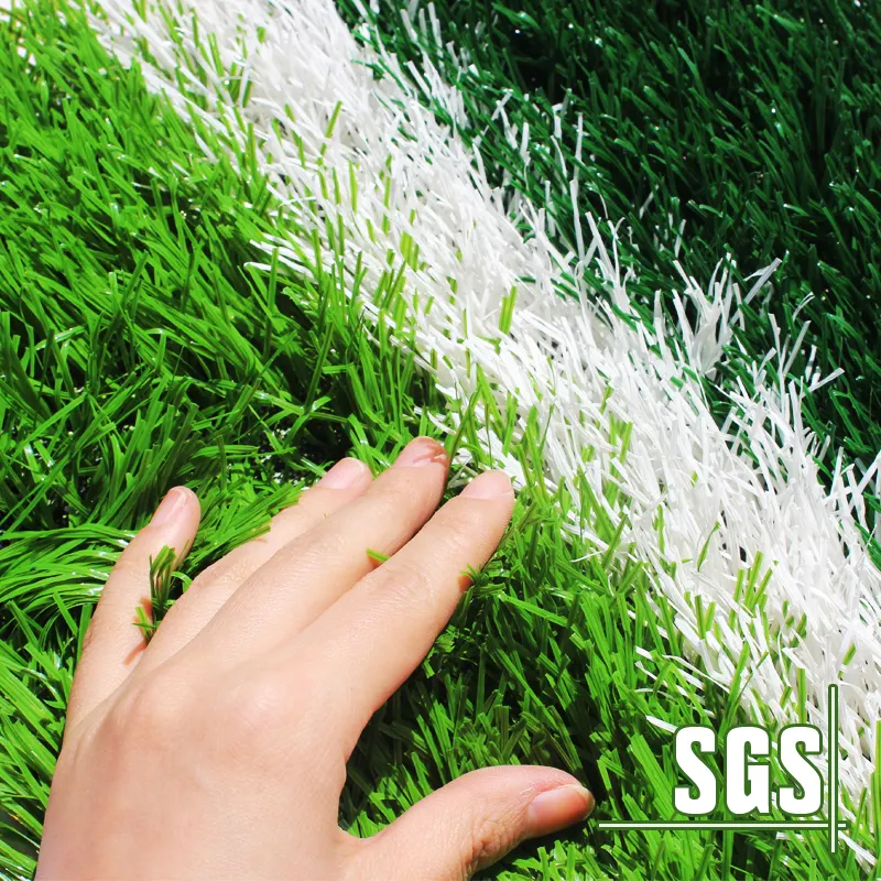 50mm Qualified Football Carpets Synthetic Turf Grass Soccer Artificial Grass China Manufacturer 5-10 Years 6000-14000 D 10-50mm
