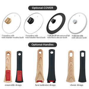 Sanlang cảm ứng Granite <span class=keywords><strong>Cookware</strong></span> sets Die Cast nhôm chậu và chảo không dính <span class=keywords><strong>Cookware</strong></span> Set cho nhà bếp nấu ăn - Product Image 5