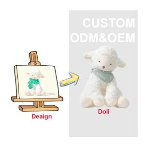 צעצועי כלבים רכים במיוחד מכותנה PP ופוליאסטר, בעיצוב דינוזאור, ניתנים להתאמה אישית, רקומים, מתנות יום הולדת ODM, צעצועי חיות פרווה להפגת מתחים - Product Image 5