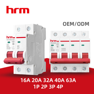 Hrm marka minyatür devre kesici RAM8-63 6kA 230V 400V AC 2 kutuplu aşırı yük koruma anahtarı C45 - Product Image 2