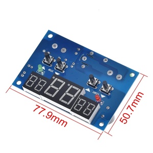 W1401 Thermostat Intelligent Digital Led Display Module Thermostat <strong>Temperature</strong> <strong>Controller</strong> Module NTC Sensor Module W1401 DC 12V
