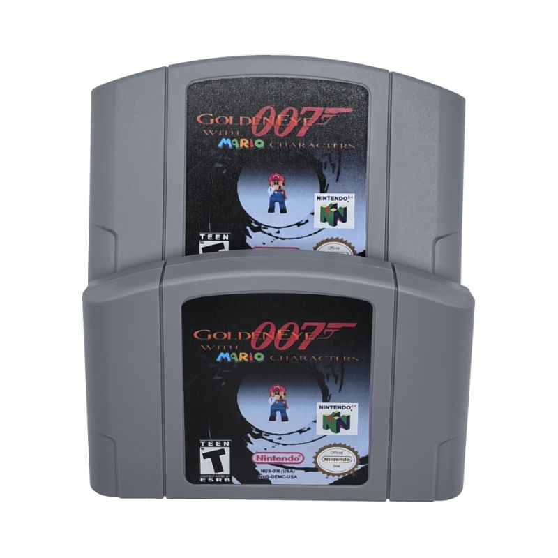 GolenEye avec mario charcters