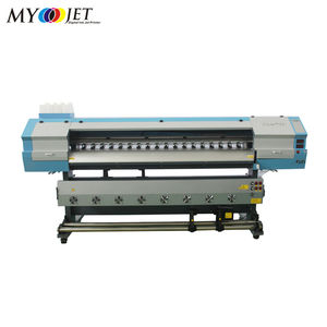Geniş formatlı endüstriyel mürekkep püskürtmeli yazıcı 1.6 m <span class=keywords><strong>1.8</strong></span> m myjet flex BASKI MAKİNESİ kapalı eko yazıcı çözücü