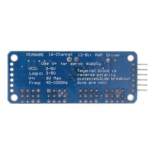 PCA9685PW 16 Channel 12-bit PWM/Servo Driver-I2C <strong>interface</strong> PCA9685 <strong>module</strong> Raspberry pi shield <strong>module</strong> servo shield - Product Image 3
