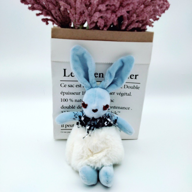 Conejo momo azul