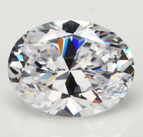 oval 8*6mm D,VVS