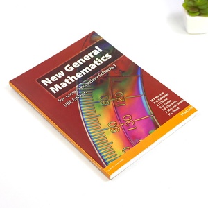 Libro de texto de tapa blanda de impresión bajo demanda, libro de matemáticas de papel offset para servicio de impresión de libros de escuela secundaria - Product Image 2