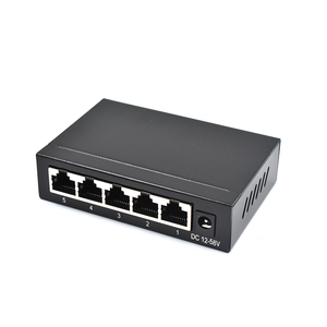 OEM ODM 5ポート高速イーサネット10/100Mbps RJ45デスクトップスイッチVLAN SNMP機能1年間保証アイアンシェル1Gスイッチ容量 - Product Image 4