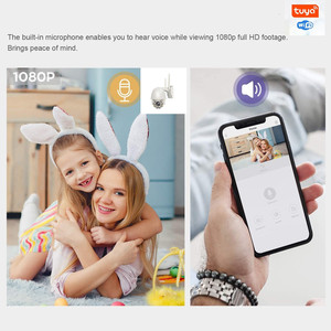 Smart Home WiFi <strong>Camera</strong> Tuya APP <strong>Security</strong> Remote Control PTZ <strong>Camera</strong> With Two Audio - Product Image 4