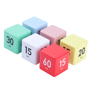 Cube Timer Küchen timer Übung Workout Schwerkraft sensor Flip Timer für Zeit management und Countdown-Einstellungen