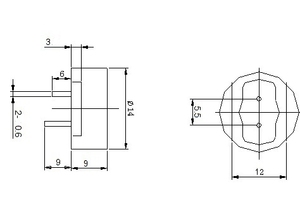 Factory Outlet 14mm waterproof 40khz car ultrasonic <strong>sensor</strong> <strong>Proximity</strong> <strong>sensor</strong> Distance <strong>Sensor</strong> - Product Image 4