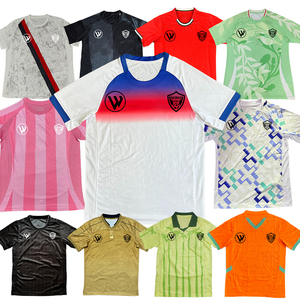 Футбольная форма для 2526 фанатов Германии, настоящий тайский футбол, фабричное производство, с новейшим дизайном для сублимации