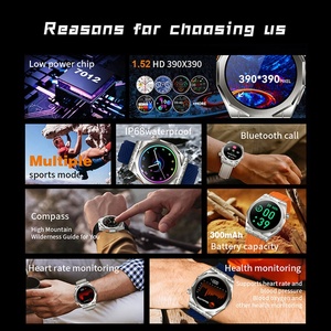 Z83max z83 max ultra serisi 8 9 yuvarlak akıllı bilek lüks kuvars cep telefonu dokunmatik İzle akıllı relogio smartwatch erkekler için 2024 - Product Image 3