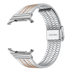 Bracelet uniquement en argent et or rose