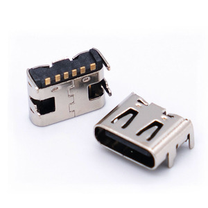 Usb tip c konektörü 6 p dişi konnektör 16 pin c tipi usb konektörler c tipi jack şarj - Product Image 4