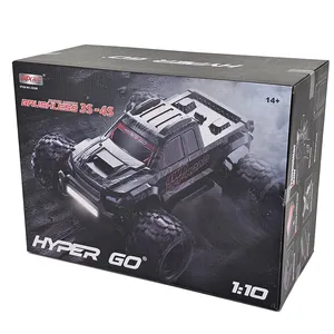 Yeni MJX Hyper Go 10208 1/10 ölçekli 4WD RC paletli 4X4 yetişkinler için fırçasız Motor yüksek hızlı uzaktan kumanda ile canavar araba - Product Image 6
